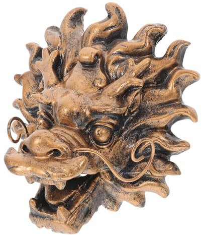 POPETPOP Fontaine Murale à Tête De Dragon Décoration Eau Extérieure Fontaine Arrière-Cour pour Jardin