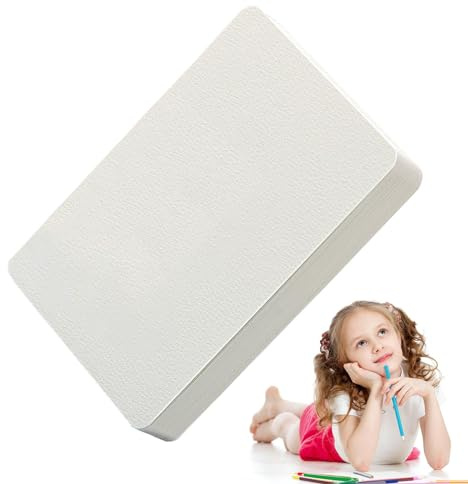 Leere Aquarell-Postkarten, 50 Blatt, 10,2 X 15,2 Cm, Zum Zeichnen, Aquarellpapier, Leere Karten | Malbegeisterte Leeres Papier Für Hochzeiten Für Grußkarten, Karten