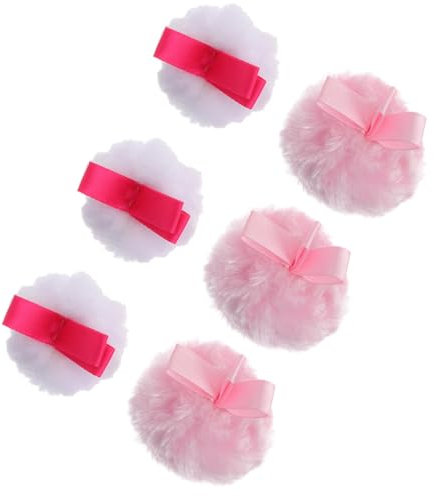 Ipetboom 6stücke Teiliges Makeup-puder- Weiche Kosmetik-pads Für Präzises Auftragen Für Make-up-anlässe Wie Geburtstage Und Feiertage