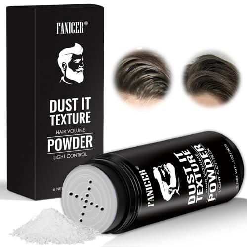 30g Hair Styling Powder,Polvo Voluminizador para el Pelo,Men's Styling Hair Powder para Hombres,Crea Volumen,Polvos Capilares, Polvos Pelo con Efecto Mate,Aptopara Todo Tipo de Cabellos