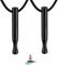 Heldenback 2 Set kette black (2er Set Schwarz) atemtrainer