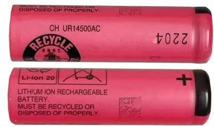 Elektrische Zahnbürste, 3,7 V, 740 MAh, Lithium-Ionen-Akku. Kompatibel Mit Braun Oral-B Pro 2 3766 IO4 IO5 IO6 IO7 IO9 IO8 3758 3759 Den Elektrischen Zahnbürsten(2pcs Flat Head Battery)