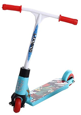 Mini-Finger-Scooter-Fingerboard-Zubehör, Mini-Zweirad-Fingerbretter, für Partygeschenke, Fingertraining, Geburtstagsgeschenke (blau, zufällig, 1 Stück)