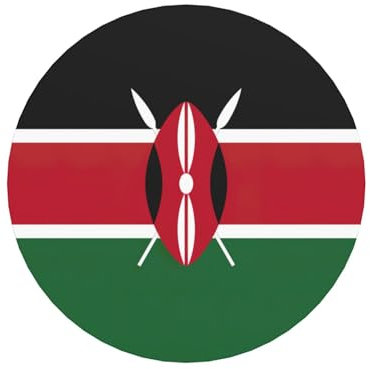 Kenya Flag Magnetic Soft Fridge Magnets for Home Office Decoration Gift