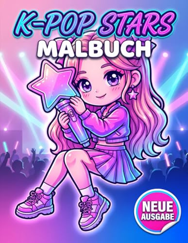K-Pop Malbuch: Entdecke Über 60 Zauberhafte Ausmalbilder Im Koreanischen Pop Stil - Ein Kreatives Geschenk Für Kinder, Teenager Und Alle Fans
