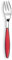Guzzini Forchetta Dolce Feeling, Rosso Chiaro, 15.5 cm