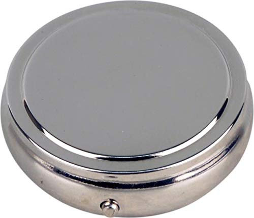 SMOKERTOOLS Aschenbecher, Metall, Modern, Silber, Rund