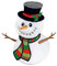 PatchMommy Schneemann Patch Aufnäher Applikation zum Aufbügeln Bügelbild - für Kleidung Jeans Jacken Kinder Baby