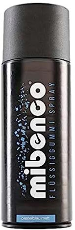 mibenco 71425024 Flüssiggummi Spray / Sprühfolie, Pastellblau Matt, 400 ml -Schutz für Oberflächen und zum Felgen lackieren