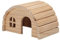 Emours Hamsterhütte aus Holz, klein, zum Kauen