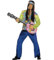 Aufblasbare Gitarre Deko Luftgitarre Musikinstrument Banjo Hippie Party Instrument Dekoration Partydeko Musik Schlagerparty Schlager Rockstar 70er Jahre Mottoparty Zubehör Aufblasbare Artikel Raumdeko