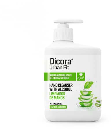 Dicora Urban Fit Gel Limpiador de Manos Aloe Vera 500 ml
