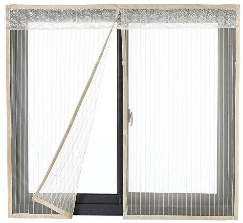 Liveinu Zanzariera Magnetica Per Porte Finestre Tenda Zanzariera Con Magneti Rete Anti Zanzare Zanzariera 90x150cm Giallo