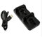 OSTENT Doppio Caricatore USB Dock per controller wireless Bluetooth Sony PS4