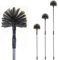 Marko Homewares Cobweb Brush Round Domed Head Long Telescopic Extendable Handle Feather Duster