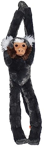 WILD REPUBLIC Marmoset Monkey Plush Toy, Stuffed Animal, Plush Toy, Kids Gifts, Hanging, 22 Inches