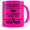 Samunshi® Tasse Pferd mit Spruch Pferde Mädchen Geschenk Kaffeetasse Tassen Geburtstag Kaffeebecher neon pink