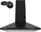 CIARRA ASB6201 Campana Extractora Cocina 60cm Clase A++ 370m³/h 40W - 3 Velocidades de Extracción - Evacuación al Exterior y Recirculación Interna por Filtro de Carbón CBCF002X2 - Negro