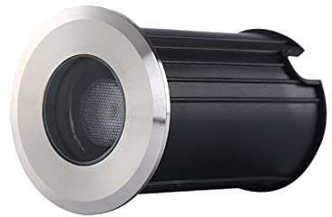 Focos Led Exterior Empotrables Suelobaja Tensión IP68 A Prueba de Agua Foco Subacuático Anticorrosión Para Piscina de Agua Salada, Sumergible, para Barco(Blanco frio,52x82mm(24V))