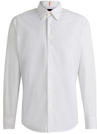 BOSS Relegant_6_M, Camicia Uomo, White100,