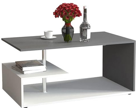 VCM Holz Couchtisch Sofatisch Wohnzimmertisch Beistelltisch Kaffeetisch Maliso M