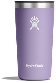 Hydro Flask - All Around Tumbler 355 ml (12 oz) mit verschließbarem, auslaufsicherem Press-In-Deckel - Edelstahl-Doppelwand-Vakuumisolierung - BPA-frei - Moonshadow