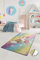 Bosdela Einhorn Spielteppich 160x100cm für Kinder & Babys – Bunte Krabbelmatte, rutschfeste Spielmatte für Jungen & Mädchen, Waschbarer Kinderzimmer Teppich Unicorn