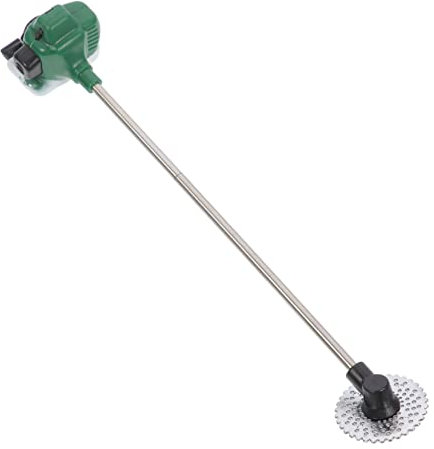 ibasenice Miniature Mower Model PVC Garden Tool Prop for Dollhouse Decoration for Miniature Gardening and Fairy Scene Displays