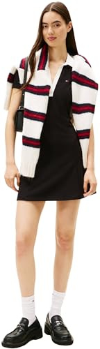 Tommy Jeans Robe Polo Femme Contrast Fit & Flare Mini