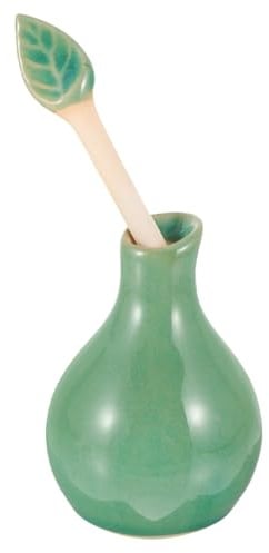 DRESSOOS Diffuseurs En Verre Pour Huiles Essentielles, Porte-Huiles Essentielles, Diffuseur De Parfum, Pot En Céramique Pour Spa, Diffuseur D'Huiles Essentielles, Bouteille D'Huiles