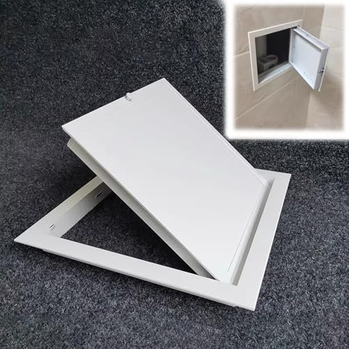 Trampilla Pladur Panel de Acceso de Plomería Empotrado para Paneles de Yeso, Puerta de Acceso Extraíble con Marco y Panel Metálicos, Panel de Acceso de Fácil Instalación para Cocina Exterior(35x60cm(1