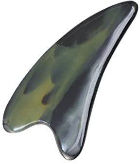 SKISUNO Horn Gua Sha Schabbrett Massageplatte Aus Naturhorn Hautfreundlich Antistatisch Für Gesicht Nacken Spa Pflege Multifunktional Schönheitsmassage