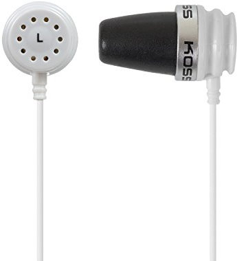 Koss SparkPlug In-Ear Kopfhörer Ohrhörer - Weiß/Schwarz