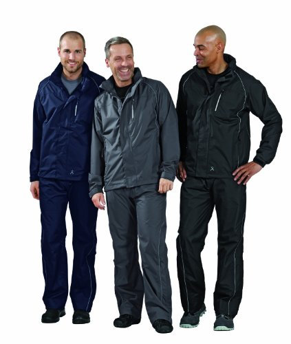 Planam 1472052 Herren Outdoor Regen Monsun Jacke, grau, Größe L