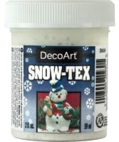 DecoArt Snow-Tex 4oz White Solid Snow Texture Paste