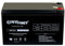Expertpower 12 V 7,2 Ah Sealed Lead Acid Batteries