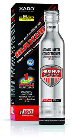 XADO 1 Stage Maximum for SUV Atomic Metal Conditioner (Bottle, 360 ml) by XADO Chemical Group