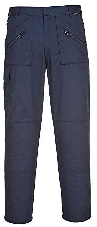 Portwest S887 Comfort Reinforced Knee Action Trouser Navy, 54