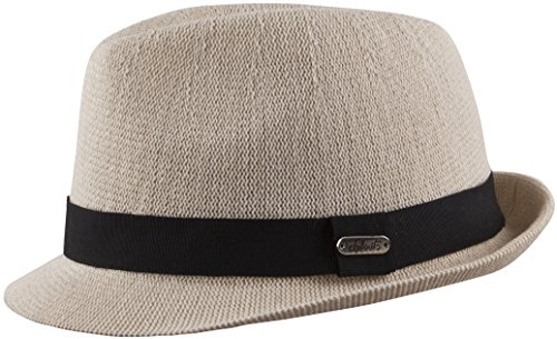 FEINZWIRN Bardolino Sommerhut - moderner Trilby Hut knautschfähig unisex