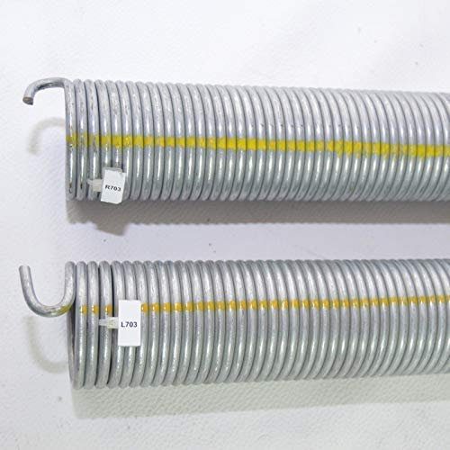 2 Stück Torsionsfeder R703+L703 / R22 für Hörmann Garagentor Garagentorfeder Torfeder