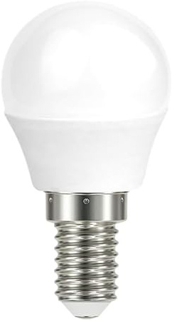 Pack of 10 Eveready LED Golf Round Light Bulb Lamp SES E14 Small Screw in Cap Cool White Light 40w