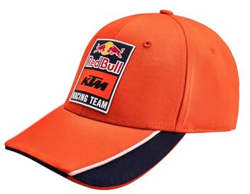Red Bull - KTM Rush Curved Cap - Unisex - Einheitsgröße - Ikonic Racing Design - Bequeme Passform