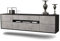 Dekati Lowboard Reno hängend (180x49x35cm) Korpus anthrazit matt - Front Beton Optik - Push to Open