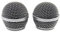 AUEAR, 2 testine di ricambio per griglia microfonica SM58, BETA58, SM58LC, SA-M30, SV100, RK143G, Pgx2, Slx2