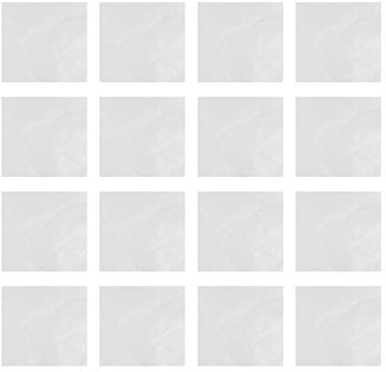 Milisten 300 Stück essbare Silberblätter für Schokolade, Süßigkeiten, Kochen, Kuchen, Schokolade, DIY, Kunstprojekte, Basteldekoration - Aluminiumfolie Papier, 10x10cm