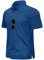 TACVASEN Breathable Golf Polo Tops for Men Tactical T-Shirt Short Sleeve Military Shirts Lightweight Work Polo Shirt Royal Blue,XL
