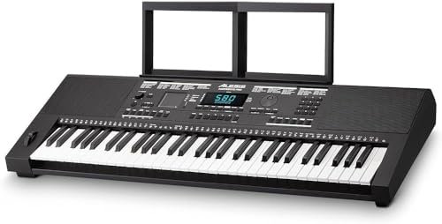 Alesis (Harmony 61 Mkii) Tastiera 61 Tasti Con Stand Panchetta Cuffie E Mic.)