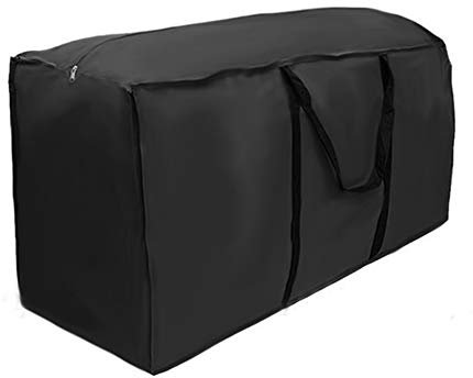 Garden Furniture Cushion Storage Bag, Outdoor Heavy Duty 210D Oxford Fabric, Handbag Carry Case Organiser with Handles for Home and Patio Accessories Christmas Tree (173x76x51cm) (173x76x51cm)
