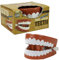Funtime Gifts 10622 Classic Clockwork Dents bavardantes Rouge