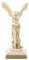 ArtCulture Patine Nike von Samothrake für Wohnaccessoires | Handgefertigte Patine Nike von Samothrake | Authentische griechische Göttin Statue Ornamente für Wohnzimmer